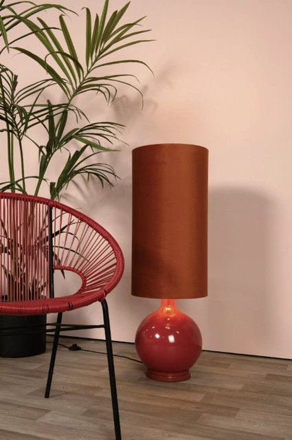 Esterad gulvlampe 65cm oransje