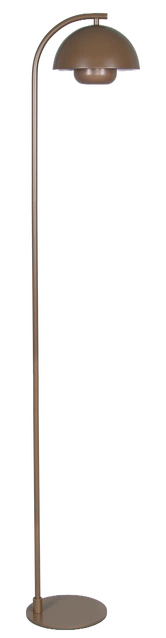 Myla LED oppladbar gulvlampe 145cm brun