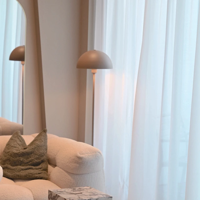 Mycena gulvlampe 140cm beige