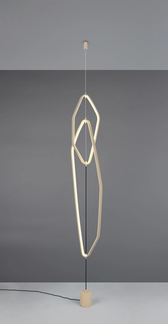 Civasto LED gulvlampe 140cm beige