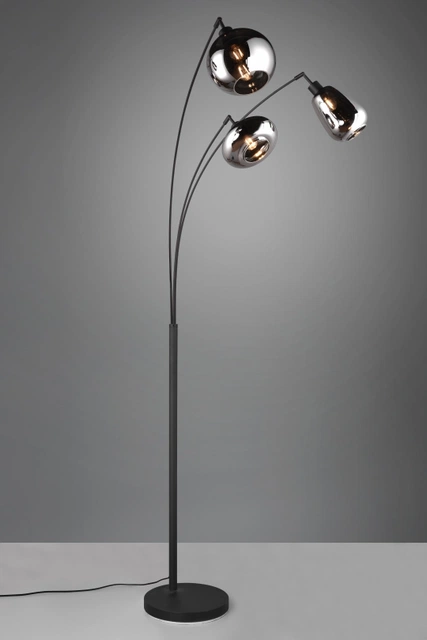 Lumina gulvlampe 3lys 200cm smoke
