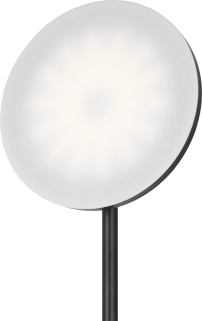 Glasgow LED uplight 1lys 180cm sort