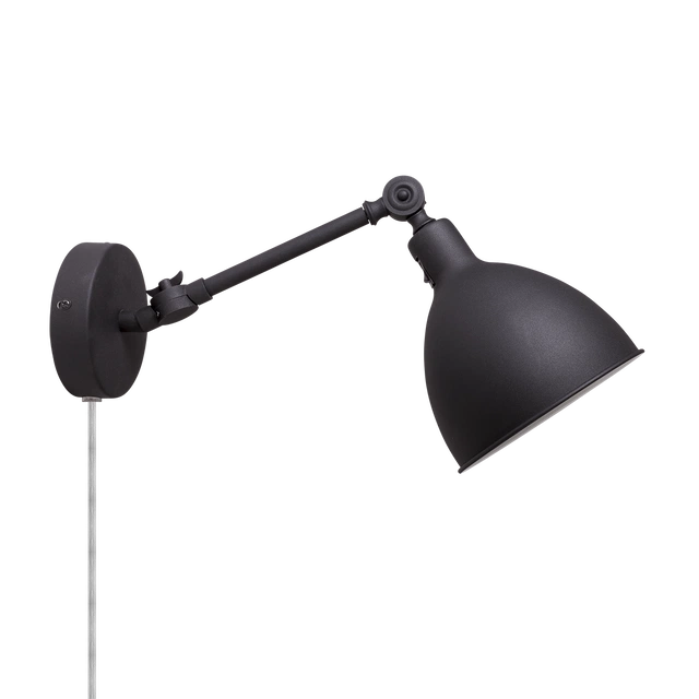 Bazar mini vegglampe 25cm sort