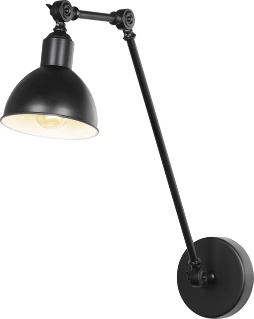 Kalle vegglampe 55cm sort