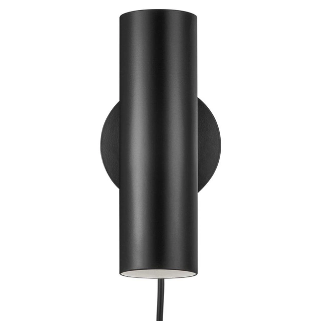 MIB 6 leselampe vegg 20cm sort