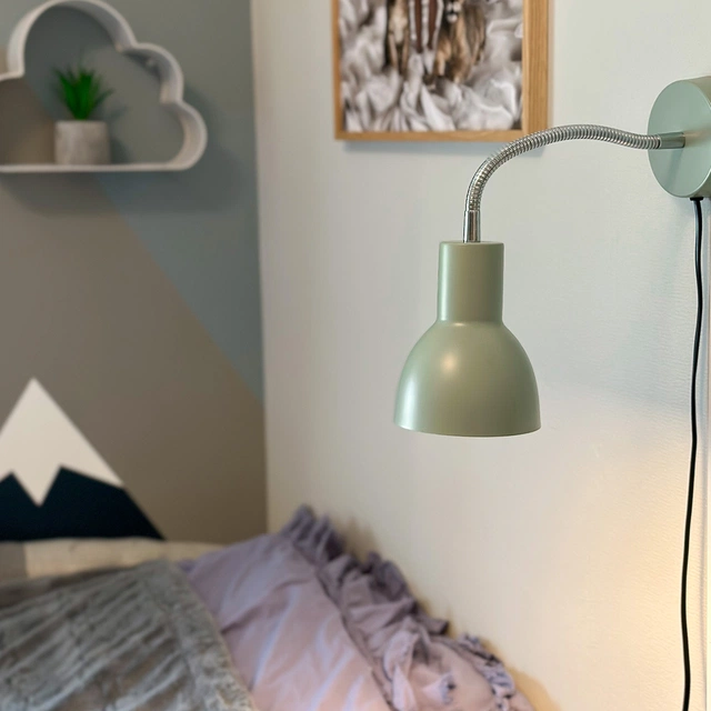 Gulliver leselampe vegg 23cm grønn