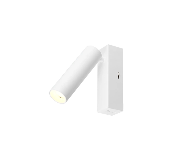 Ambala LED leselampe vegg 1lys 17cm hvit