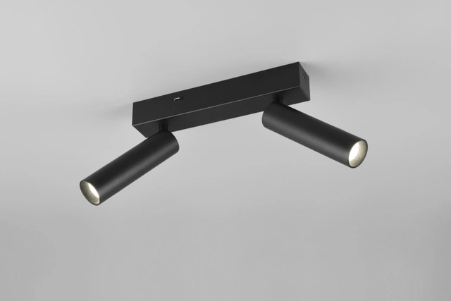 Ambala LED takspot 26cm 2lys sort