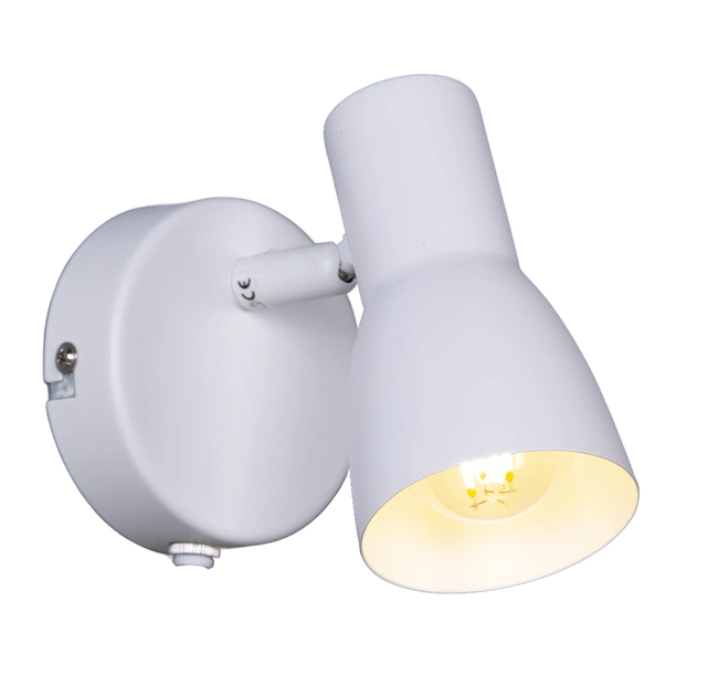 Mikes leselampe vegg 11,5cm hvit
