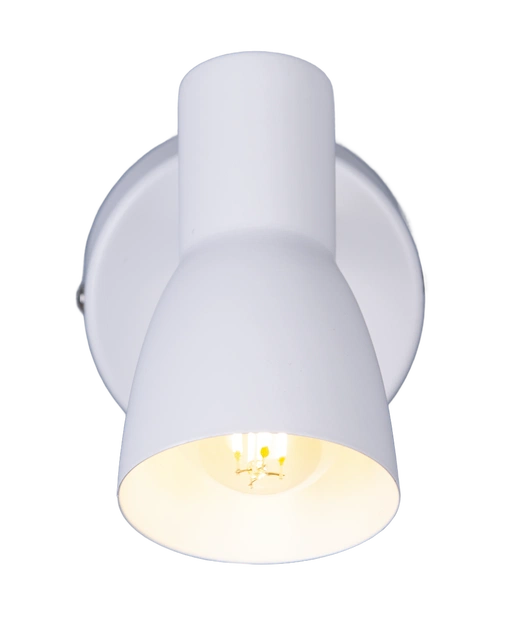 Mikes leselampe vegg 11,5cm hvit