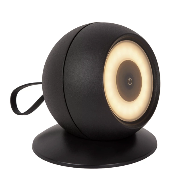 Lunex LED oppladbar IP54 sort