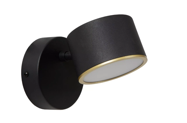 Gian leselampe vegg 13cm sort