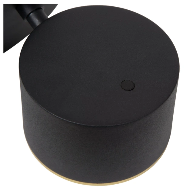Gian leselampe vegg 13cm sort