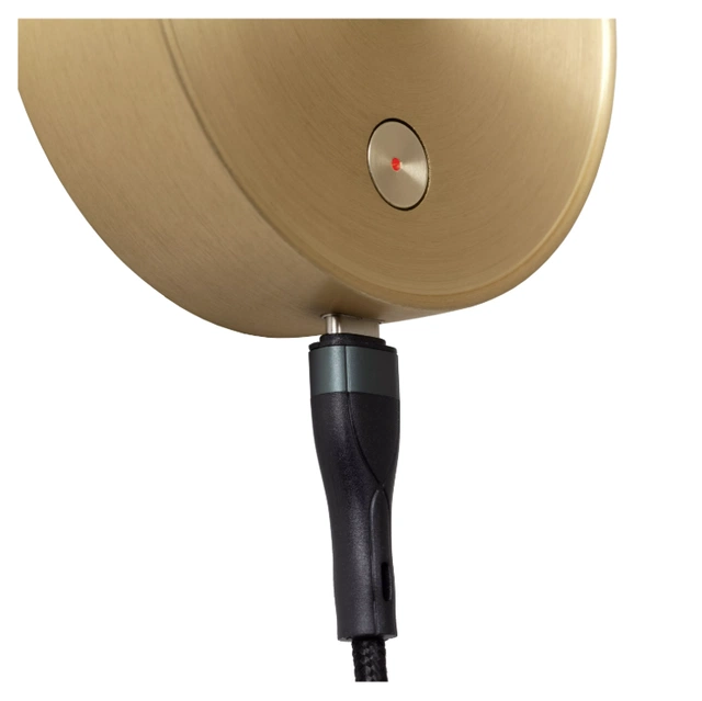Asja LED oppladbar leselampe vegg 42cm messing