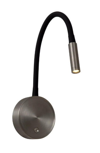 Asja LED oppladbar leselampe vegg 42cm grå
