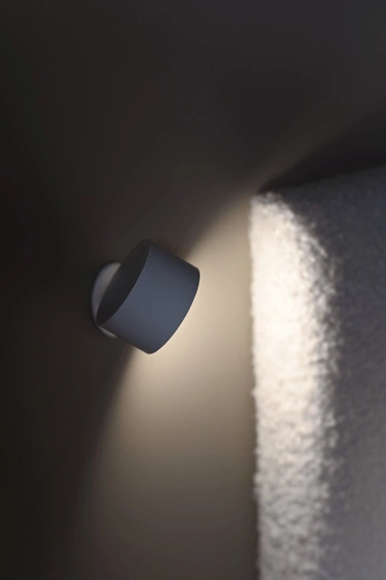 Frida LED oppladbar leselampe vegg 7,5cm hvit