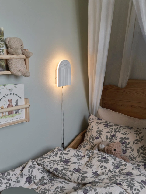 Arches LED vegglampe 20cm hvit