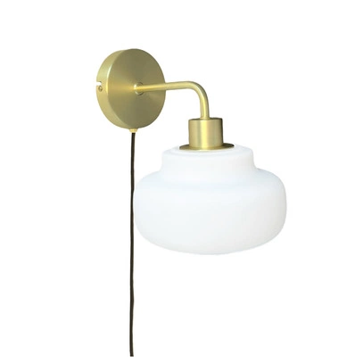 Soria vegglampe 26,5cm messing
