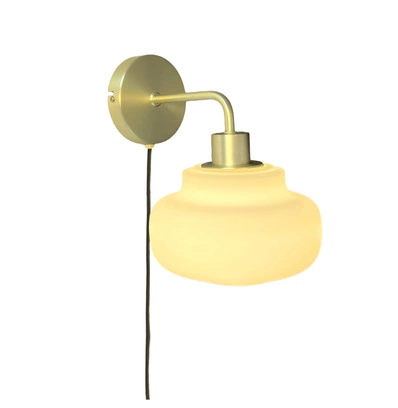 Soria vegglampe 26,5cm messing