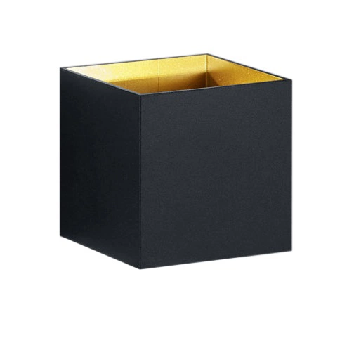 Louis LED vegglampe 10cm sort