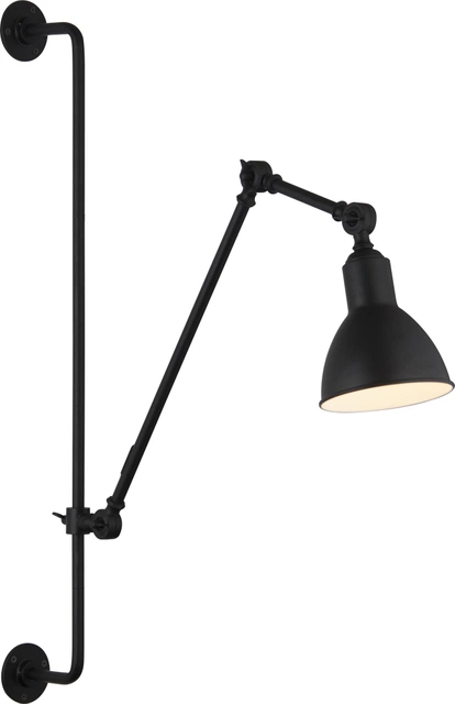 Karlsson vegglampe 82cm sort