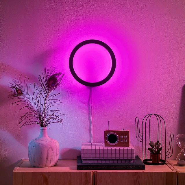 Hue Sana vegglampe 25,5cm sort