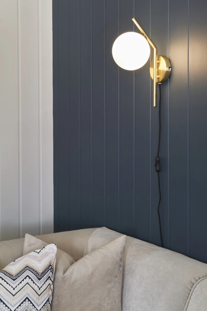 Kea vegglampe 36cm messing
