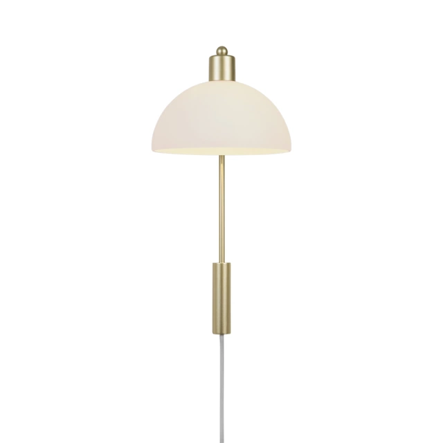 Ellen 20 vegglampe 43cm messing