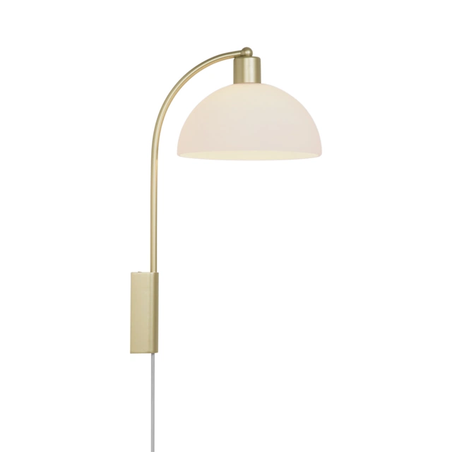 Ellen 20 vegglampe 43cm messing