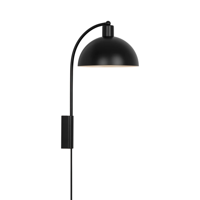 Ellen 20 vegglampe 43cm sort