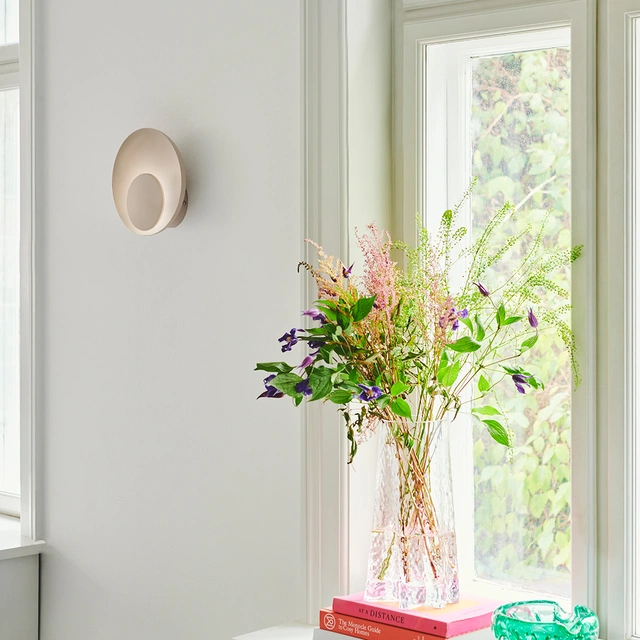 Marsi vegglampe 21cm beige