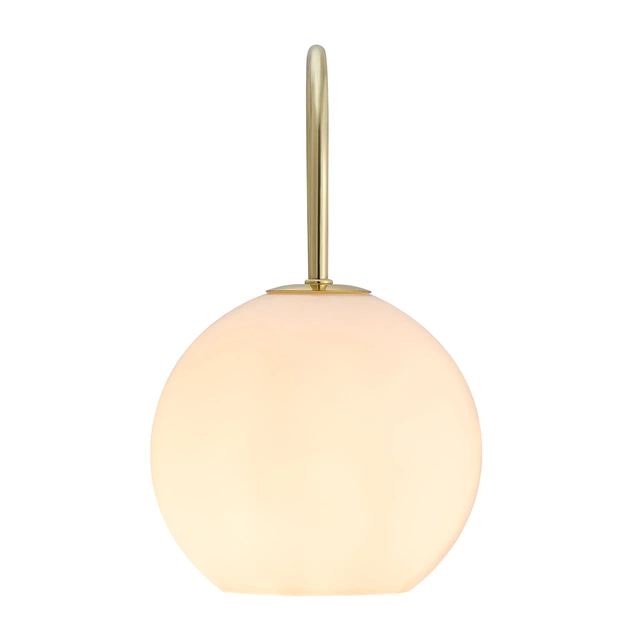 Franca vegglampe 22cm messing