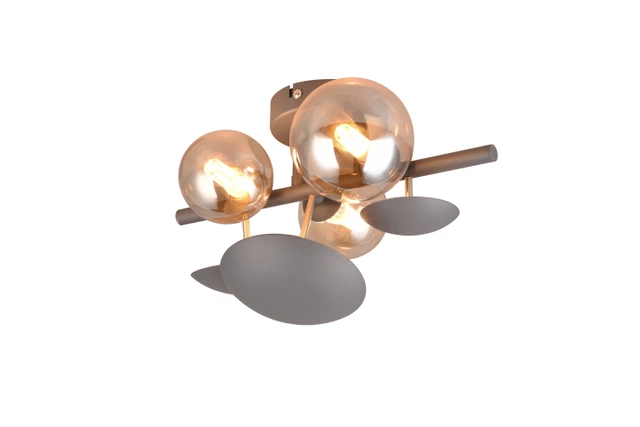 Bubble vegglampe 30cm sort