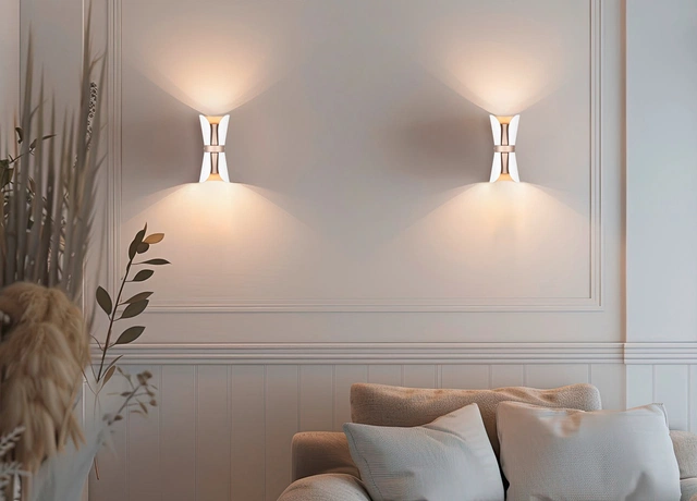 Coat vegglampe 21cm hvit