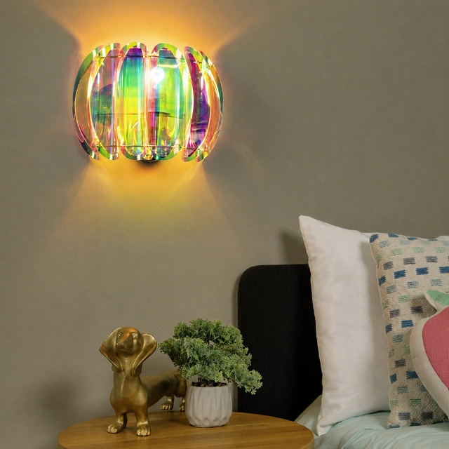 Glinstar vegglampe 30cm flerfarget