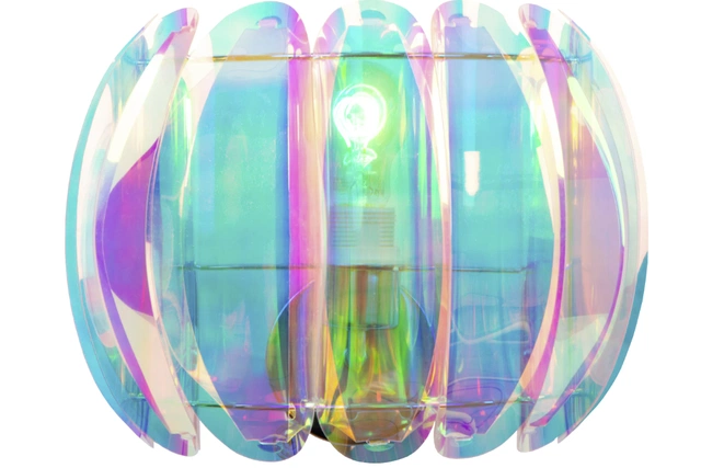Glinstar vegglampe 30cm flerfarget