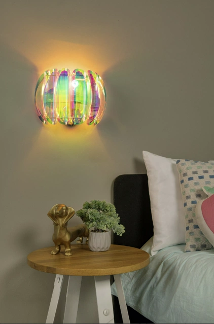 Glinstar vegglampe 30cm flerfarget