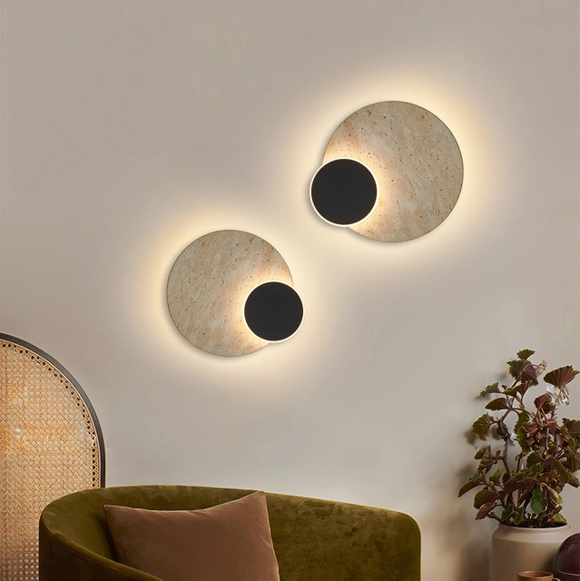 Penubra vegglampe 25cm sort