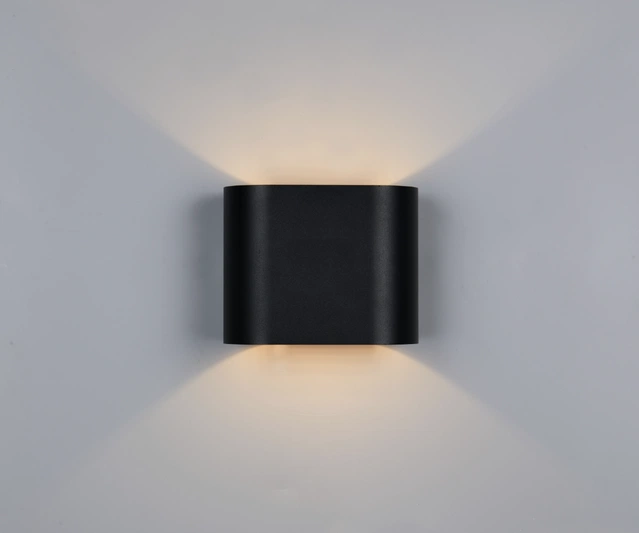 Alani vegglampe 12cm sort