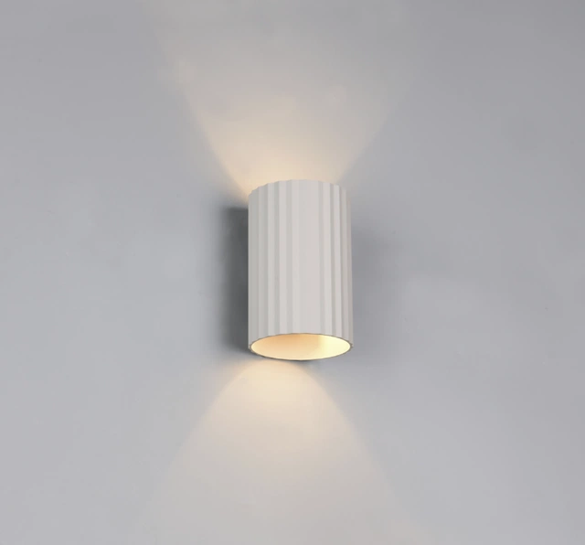 Imaria vegglampe 8cm grå
