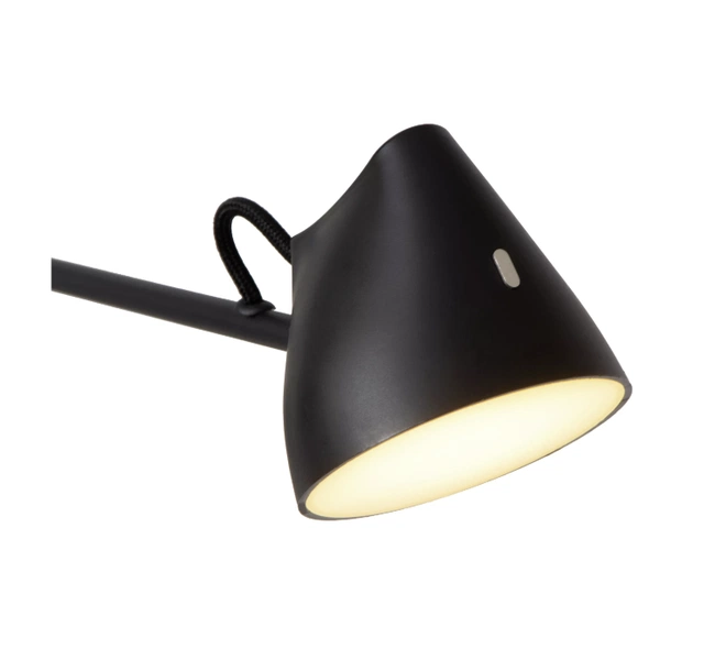 Milne vegglampe 2lys 54cm sort 3