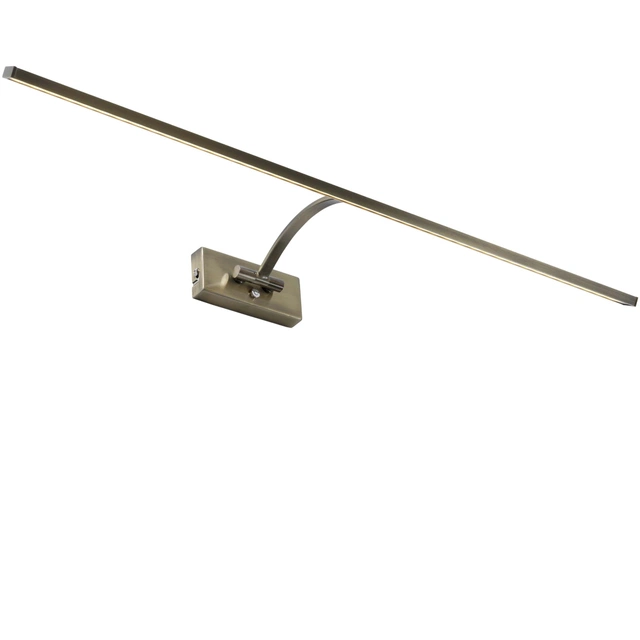 Sawa LED maleribelysning 71cm messing
