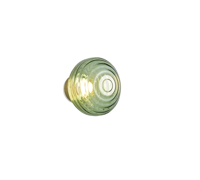 Earl LED oppladbar vegglampe 15,5cm grønn