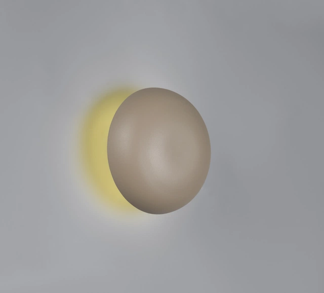 Davey LED oppladbar vegglampe 16cm beige