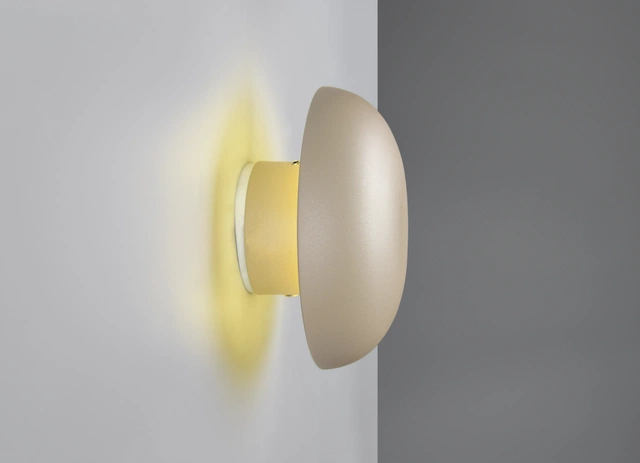 Davey LED oppladbar vegglampe 16cm beige
