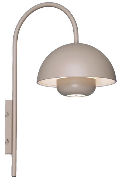 Myla LED oppladbar vegglampe 45cm beige