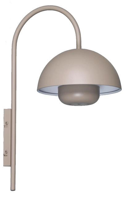 Myla LED oppladbar vegglampe 45cm beige