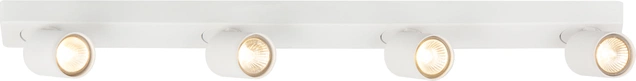 Scott skinne 4lys 76cm hvit