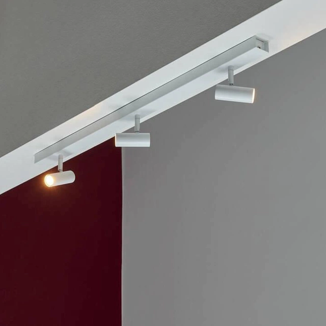 Omari LED skinne 3lys 78cm hvit
