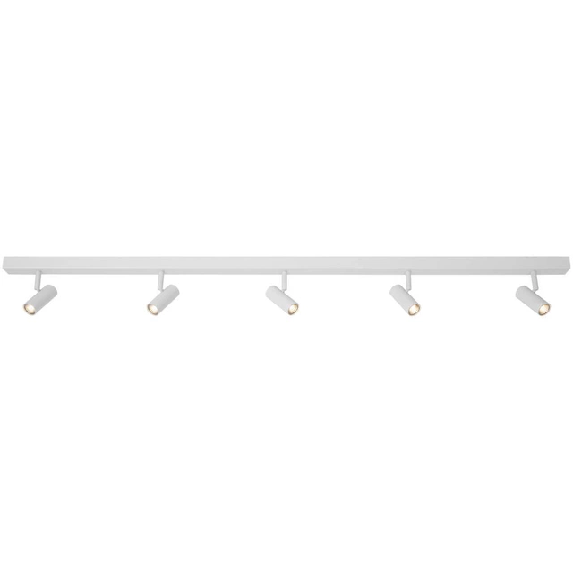 Omari LED skinne 5lys 118,5cm hvit